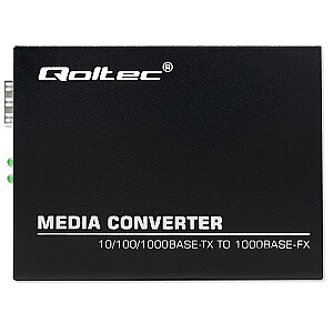 Dwukierunkowy Media Konwerter SWITCH Ethernet 1x RJ45 1x SFP |   1000Mb/s | 5V 