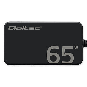 Ładowarka sieciowa 65W GaN Super Fast SLIM | PD | 5-20V | 3.25A |USB-C 3.1 | Laptop | MacBook | Smartfon | +kabel 