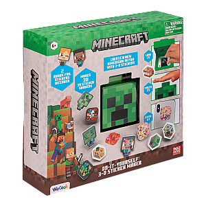 MINECRAFT DIY 3D lipdukų gaminimo rinkinys