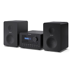 Sharp XL-B514(BK) TOKYO FM Hi-Fi Micro System, Black | Sharp