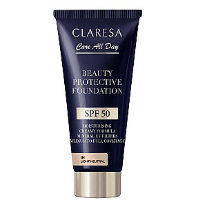 CLARESA Beauty Protective Foundation nawilżający podkład z filtrem SPF50 1N Light Neutral 30ml