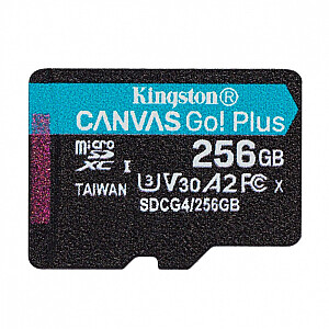 Karta pamięci microSD 256GB Canvas Go! Plus 200MB/s A2 U3 V30