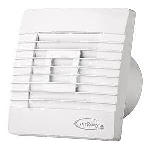 Ventiliatorius „airRoxy Wall“ 100 mm 15 W su gravitacinėmis žaliuzėmis, judesio jutikliu pRestige 100ZG - 01-029