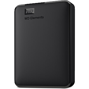 Внешний жесткий диск WD Elements Portable 6 ТБ черный (WDBHJS0060BBK-WESN)