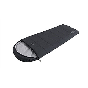 Outwell Campion Black Left-Zipper Sleeping Bag for Cold Weather, Black | Outwell