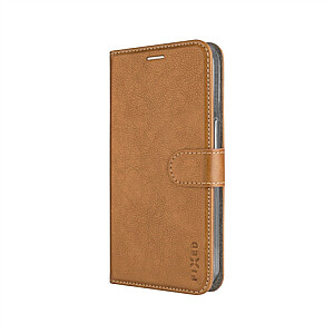 Fiksuotas Opus | Knygų dėklas | Samsung | Galaxy A56 5G | Odinis | Rudas