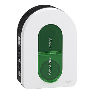 Elektromobilių įkrovimo stotelė „Schneider Electric EVH5A22N2S“, žalia, balta, montuojama ant sienos, 1 vnt.