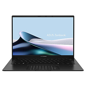 ASUS Zenbook 14 OLED UM3406HA-WS74T AMD Ryzen™ 7 8840HS 35,6 cm (14&quot;) WUXGA Lietimui jautrus ekranas 16 GB LPDDR5x-SDRAM 512 GB SSD Wi-Fi 6E (802.11ax) Windows 11 Home Juoda Naujas Perpakuotas/Perpakuotas