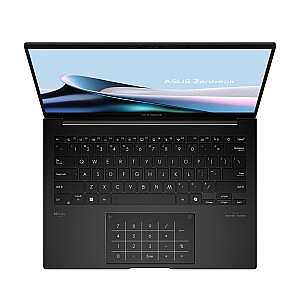 ASUS Zenbook 14 OLED UM3406HA-WS74T AMD Ryzen™ 7 8840HS 35,6 cm (14") WUXGA Lietimui jautrus ekranas 16 GB LPDDR5x-SDRAM 512 GB SSD Wi-Fi 6E (802.11ax) Windows 11 Home Juoda Naujas Perpakuotas/Perpakuotas