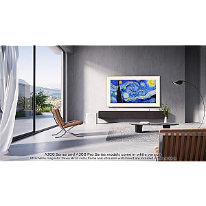 TCL 55A300 Pro 55" 4K Ultra HD išmanusis televizorius su „Wi-Fi“, baltas, 450 cd/m²