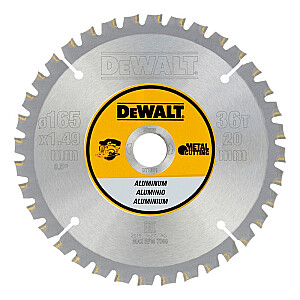 Tarcza pilarska 165x20 DT1911 DEWALT