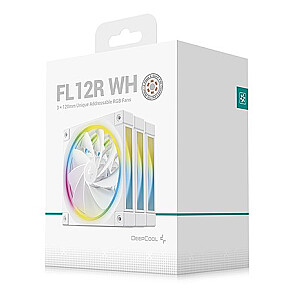 Wentylator DeepCool FL12R WH 3IN1 (R-FL12R-WHAPN3-G)
