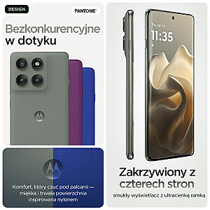 Motorola Edge 60 Pro 12/512 ГБ, темно-зеленый