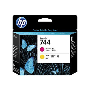 HP Printhead No 744 HP744 HP 744 Magenta & Yellow Gelb (F9J87A)