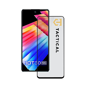 Тактический - Тактический стеклянный щиток 5D для Infinix Hot 30 5G черный