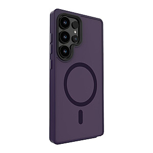 Evelatus Samsung Galaxy S25 Ultra Hybird Case With Magnetic PC+TPU Purple