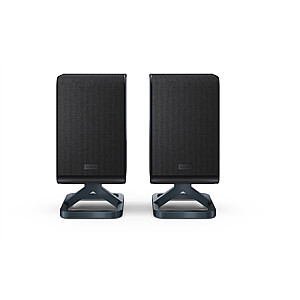 Sharp HT-SPR52021(BK) Q Soundbar 2.0.2 Wireless Rear Surround Speakers, Black | Sharp