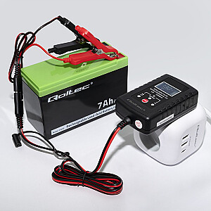 Automatyczna ładowarka do akumulatora AGM GEL STD 6V/12V | 2A |  Prostownik z funkcją naprawy i wyświetlaczem LED 