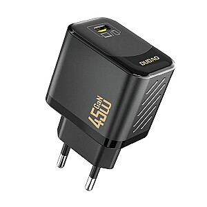 Dudao Dudao A28 45W GaN USB-C настенное зарядное устройство - черный черный