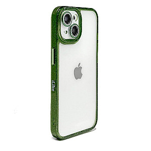 iLike Apple iPhone 14 STARS LENS ACRYLIC COVER Green