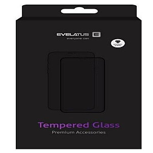 Evelatus Apple iPhone 15 Pro 0.33 Flat Clear Glass Anti-Static Light