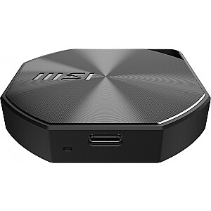 MSI DATAMAG 20GBPS 2TB išorinis SSD diskas USB Type-C USB 3.2 Gen 2x2 juodas