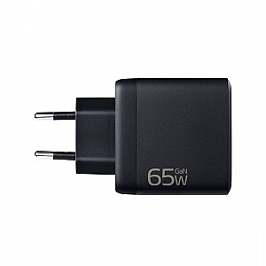 65 Вт GaN USB зарядное устройство 2xUSBC 1xUSBA PD QC