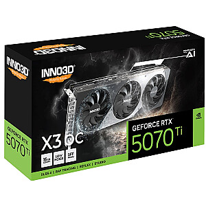 INNO3D GeForce RTX 5070 Ti X3 16 ГБ разгон DLSS 4
