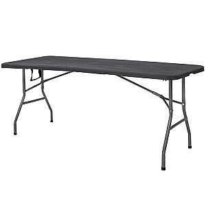 Складной стол Springos GF0052 180см, черный GF0052