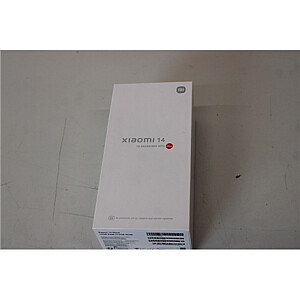 IŠPARDAVIMAS. | Xiaomi | 14 | Juodas | 6,36 colio | LTPO OLED | 1200 x 2670 pikselių | Qualcomm | Vidinė RAM 12 GB | 512 GB | Dviguba SIM kortelė | 4G | 5G | Pagrindinės kameros raiška 50+50+50 MP | Antrinės kameros raiška 32 MP | Android | 14 | NAUDOTAS, SUBRĖŽTAS EKRANAS
