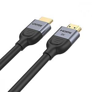 Unitek Kabel HDMI 2.1 8K 60Hz, czarny, 2m