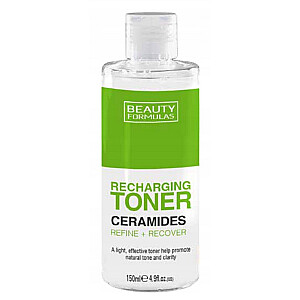 BEAUTY FORMULAS Rechargeing Toner тоник для лица с керамидами 150 мл