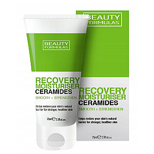 BEAUTY FORMULAS Recovery Moisturizer regenerujący krem nawilżający z ceramidami 75ml