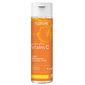 FLOSLEK Go For Glow Vitamin C tonik witalizujący do twarzy 200ml