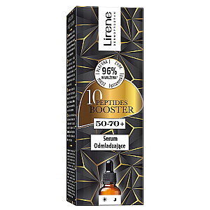 LIRENE 10 Peptides Booster омолаживающая сыворотка 50-70+ 30 мл