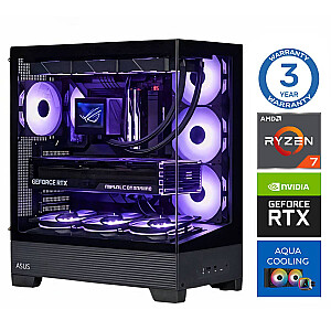 INTOP AQUA Ryzen 7 9700X 16GB DDR5 1TB SSD M.2 NVME+2TB RTX5070 12GB no-OS