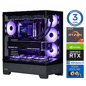 INTOP AQUA Ryzen 7 7700X 64GB DDR5 1TB SSD M.2 NVME+2TB RTX5060Ti 16GB WIN11Pro
