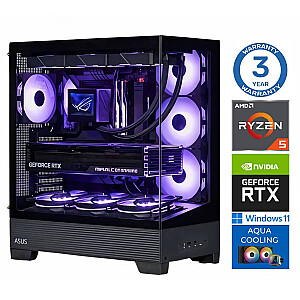 INTOP AQUA Ryzen 5 7600X 32GB DDR5 1TB SSD M.2 NVME+2TB RTX5060Ti 16GB WIN11Pro