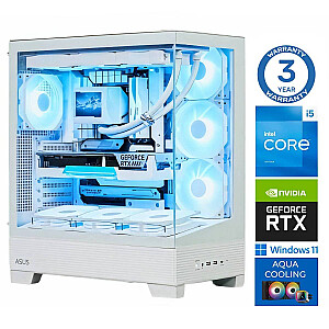 INTOP AQUA i5-14400F 32GB DDR5 1TB SSD M.2 NVME+2TB RTX4060 8GB WIN11Pro
