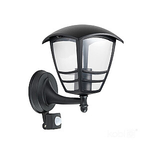 Jutiklinis šviestuvas TEVIO KG E27 juodas IP54 003700