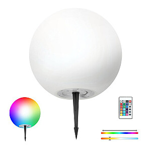 Gatvės šviestuvas saulės energija varomas BALL D400/RGB 003697