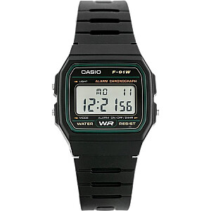 Часы Casio Мужские часы CASIO F-91W-3DG универсальные