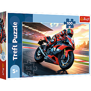 TREFL Dėlionė „Motociklas“, 100 det.