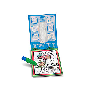 MELISSA & DOUG WATER WOW! Piešimo vandeniu rinkinys „Gyvūnai“