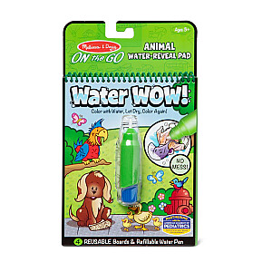 MELISSA & DOUG WATER WOW! Piešimo vandeniu rinkinys „Gyvūnai“