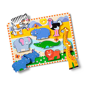 MELISSA & DOUG Dėlionė „Safaris“