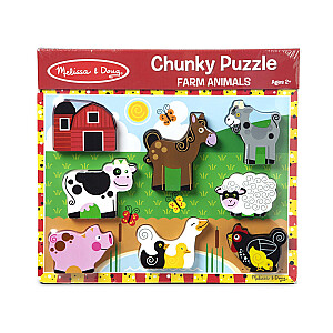 MELISSA & DOUG Dėlionė „Ūkis“