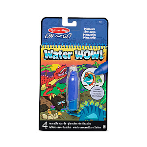 MELISSA & DOUG WATER WOW! Piešimo vandeniu rinkinys „Dinozaurai“