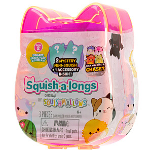 SQUISHMALLOWS SQUISH-A-LONGS Herojai-siurprizai, 2 vnt., 2,5 cm