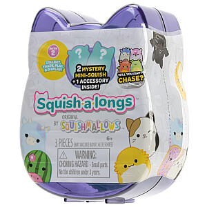 SQUISHMALLOWS SQUISH-A-LONGS Herojai-siurprizai, 2 vnt., 2,5 cm